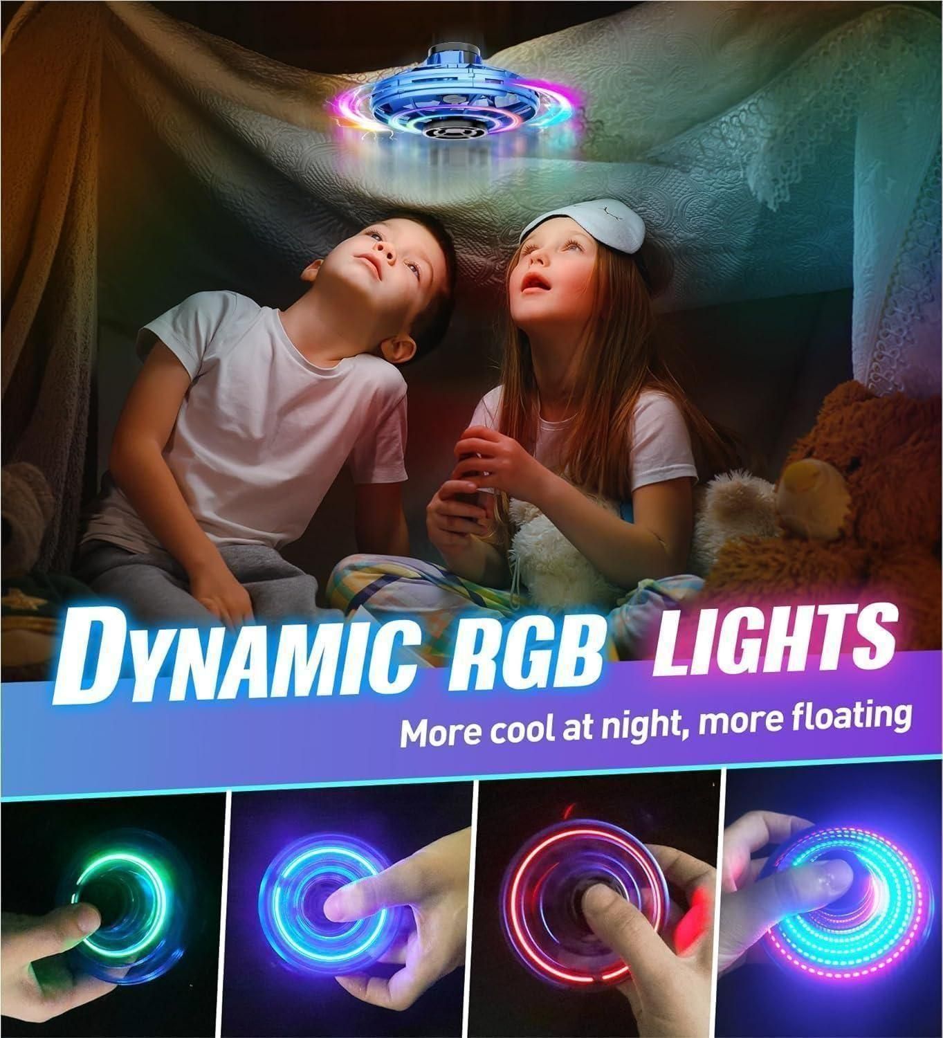 Magic Flying Orb Spinner Outdoor Toy Rechargeable Hover Ball for Kids
