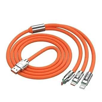 4 In 1 Super Elastic Unbreakable Charger Cable