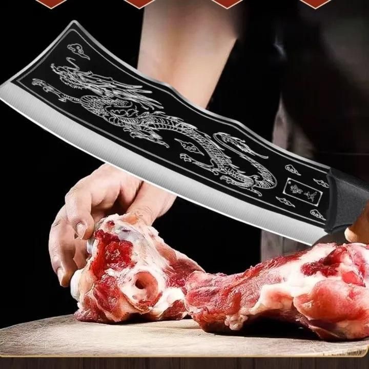 Ultra Sharpe Dragon Chopping Knife Stainless Steel Blade for Effortless Cutting
