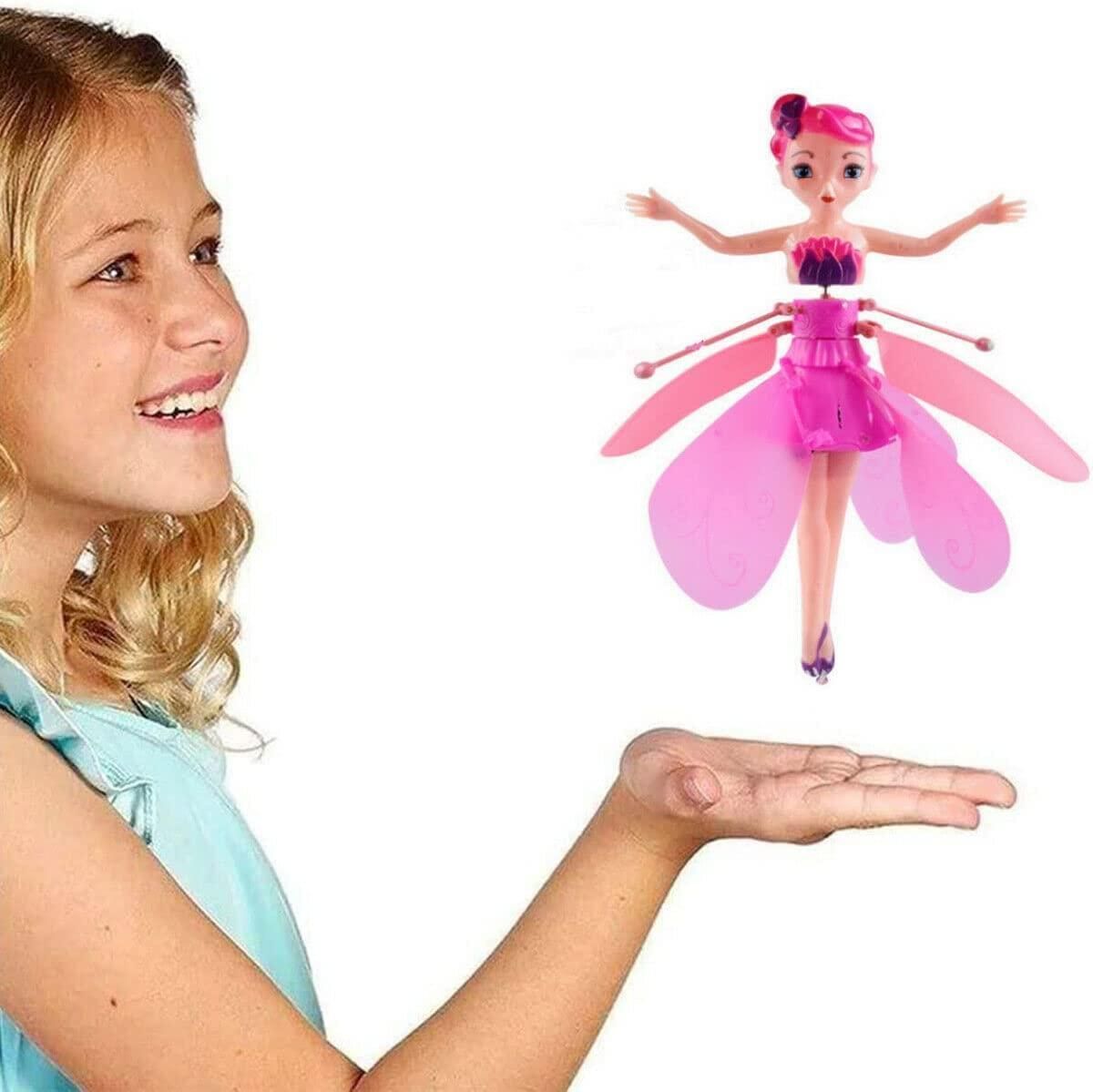 Magic Flying Fairy Princess Doll Flying Toy for Kids with Sensor Control