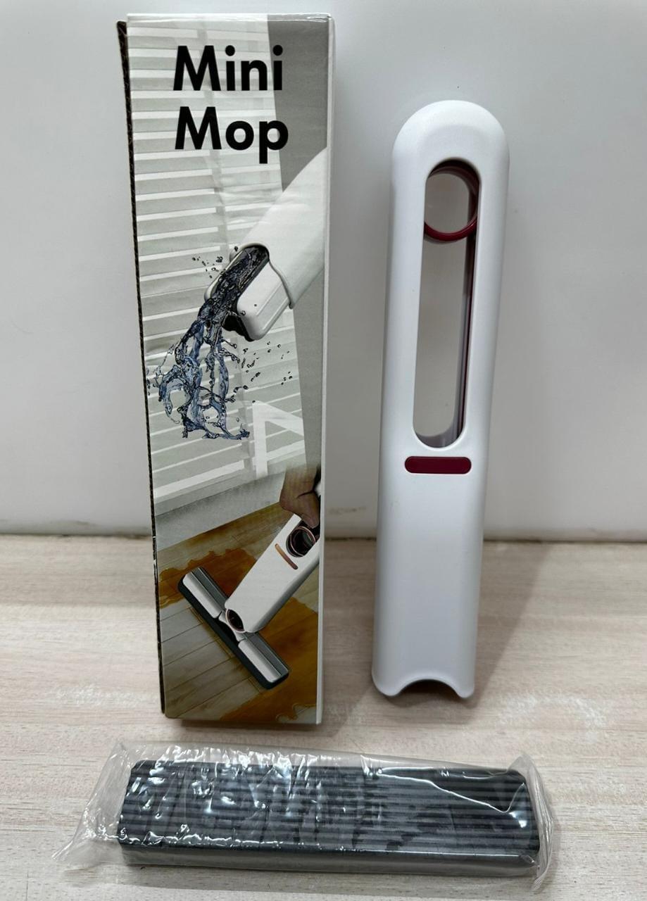 Portable Mini Mop with Bucket Compact Cleaning Tool Set