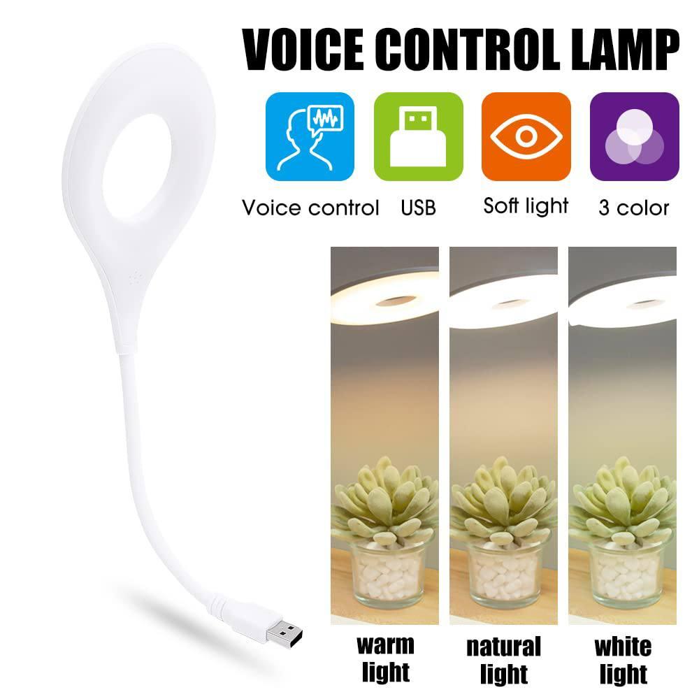 LED Flexible USB Clip-On Desk Reading Lamp with 20 Bright LEDs