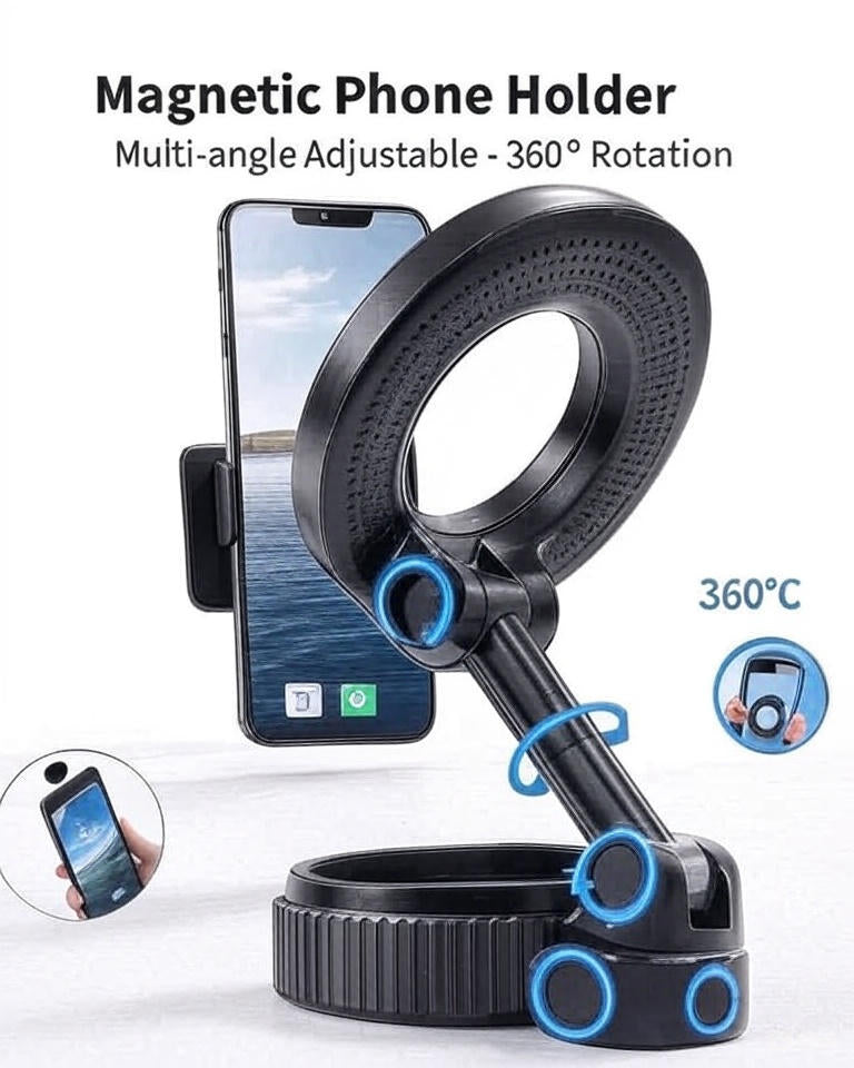 Vacuum Magnetic Phone Holder