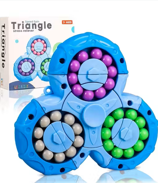 3d Magic Bean Puzzle Fidget Spinner