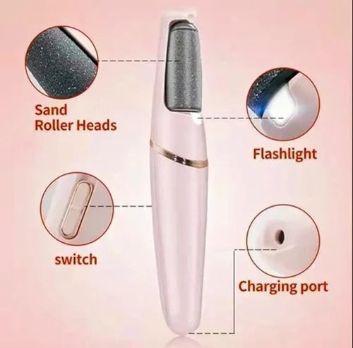 Bos Medicare Surgical Finishing Touch Flawless Pedi Electronic Tool File and Callus Remover, Foot File Callus Remover Too