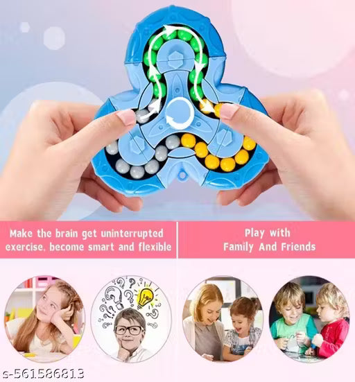 3d Magic Bean Puzzle Fidget Spinner