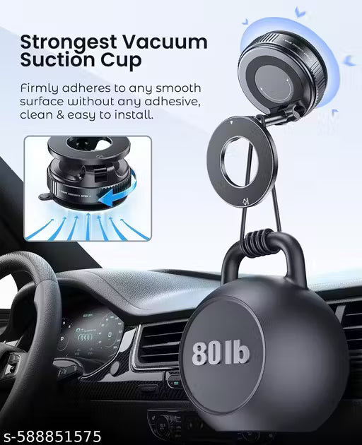Vacuum Magnetic Phone Holder