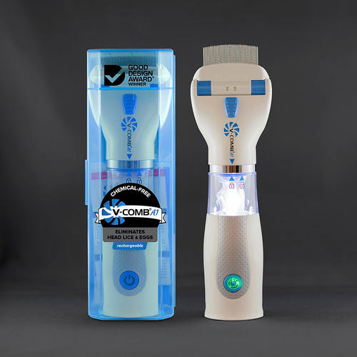Electric Head Lice Comb for Removing Lice and Eggs from Hair and Scalp
