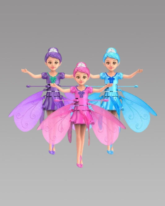 Magic Flying Fairy Princess Doll Flying Toy for Kids with Sensor Control