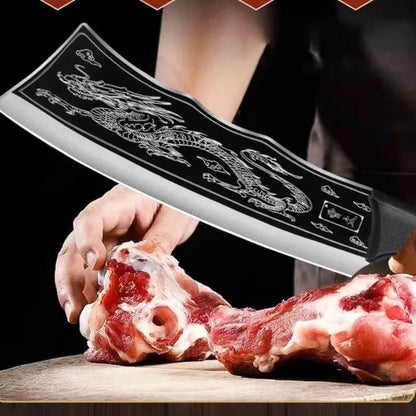 Ultra Sharpe Dragon Chopping Knife Stainless Steel Blade for Effortless Cutting