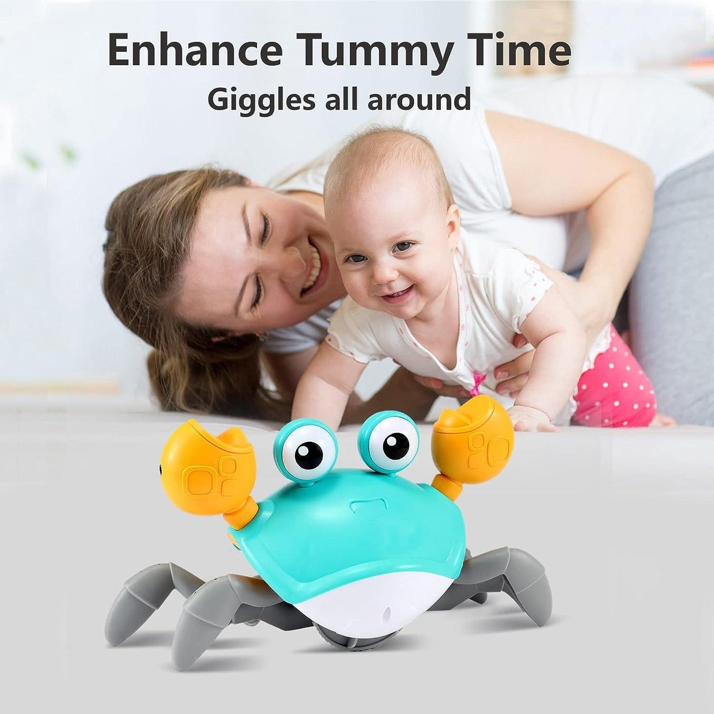 Interactive Crawling Crab Toy for Babies – Smart Motion Baby Toy for Learning & Fun