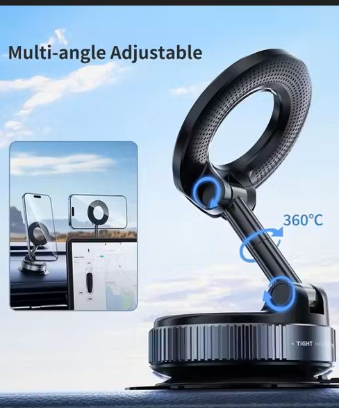 Vacuum Magnetic Phone Holder